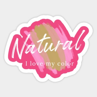 I love my beauty Sticker